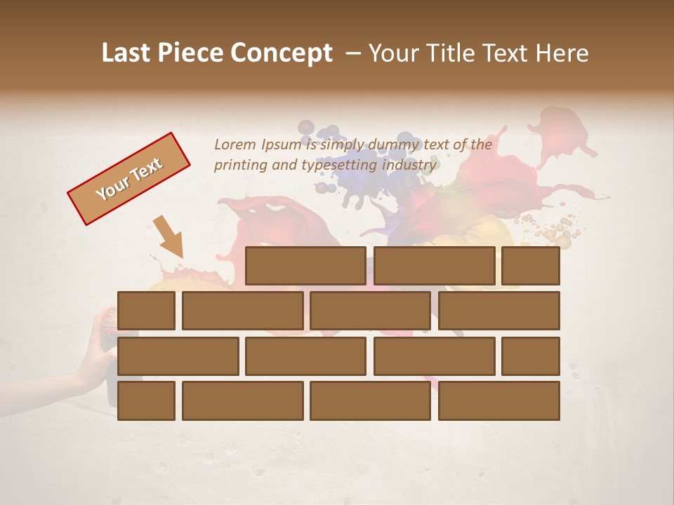 Effect Press Tinge PowerPoint Template