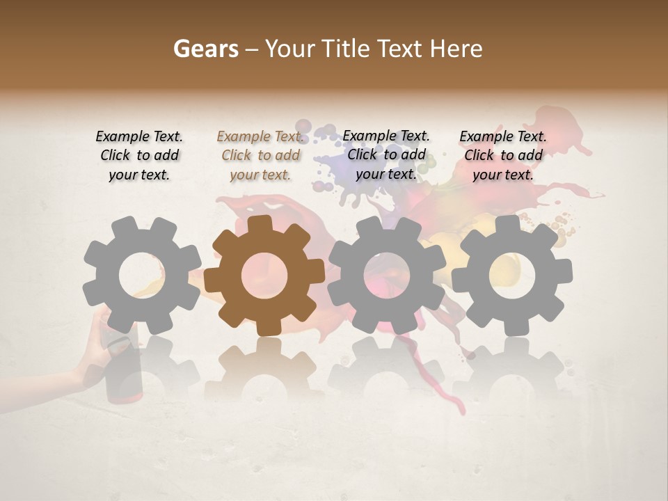 Effect Press Tinge PowerPoint Template