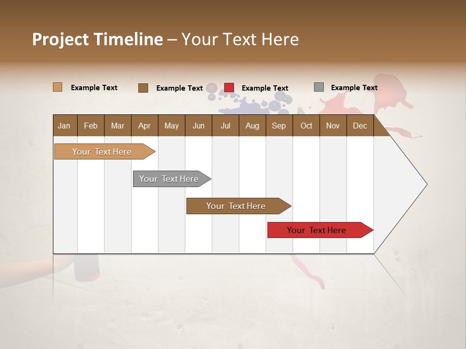 Effect Press Tinge PowerPoint Template