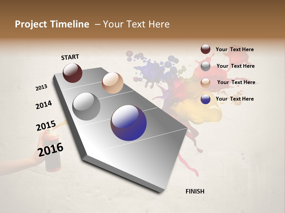 Effect Press Tinge PowerPoint Template