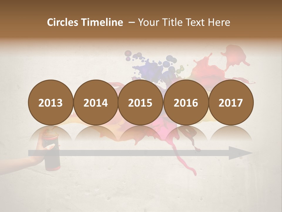 Effect Press Tinge PowerPoint Template