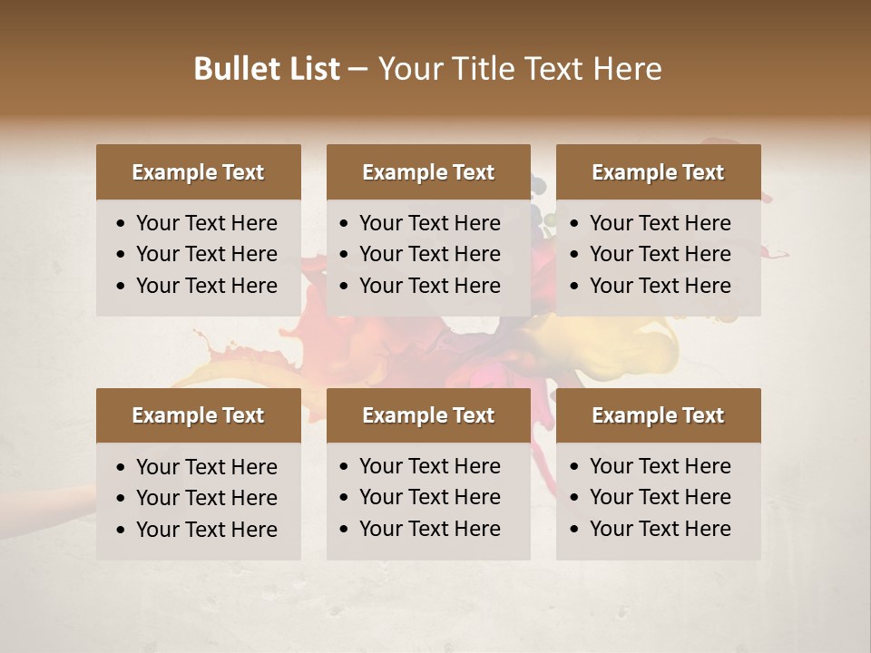 Effect Press Tinge PowerPoint Template