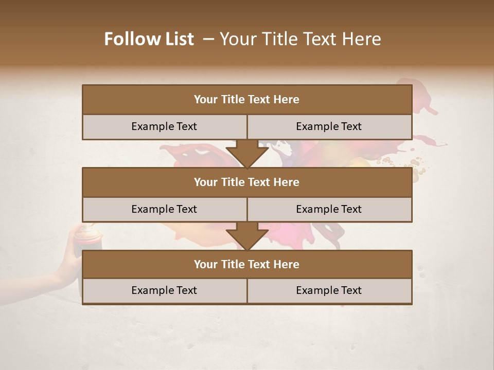 Effect Press Tinge PowerPoint Template