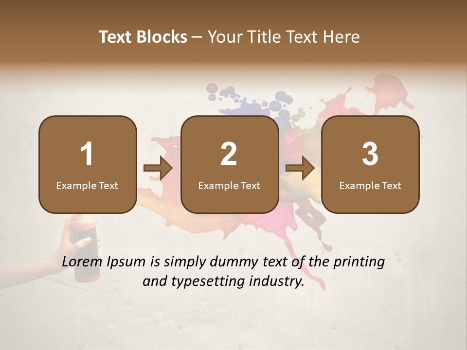 Effect Press Tinge PowerPoint Template