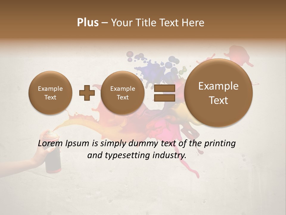 Effect Press Tinge PowerPoint Template