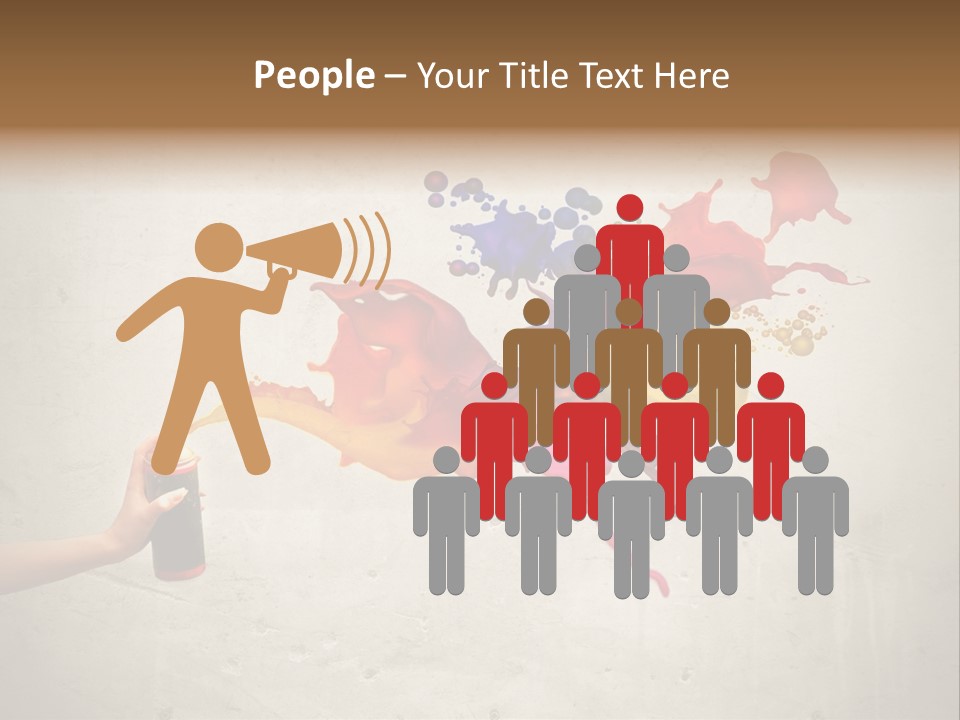 Effect Press Tinge PowerPoint Template