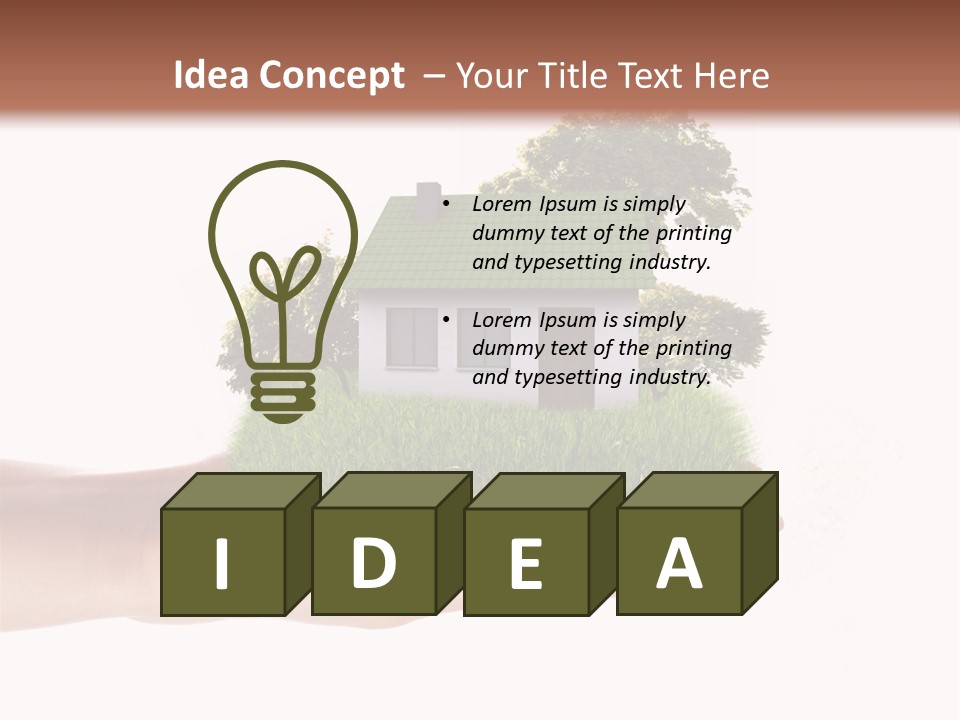 Flame Note Nobody PowerPoint Template