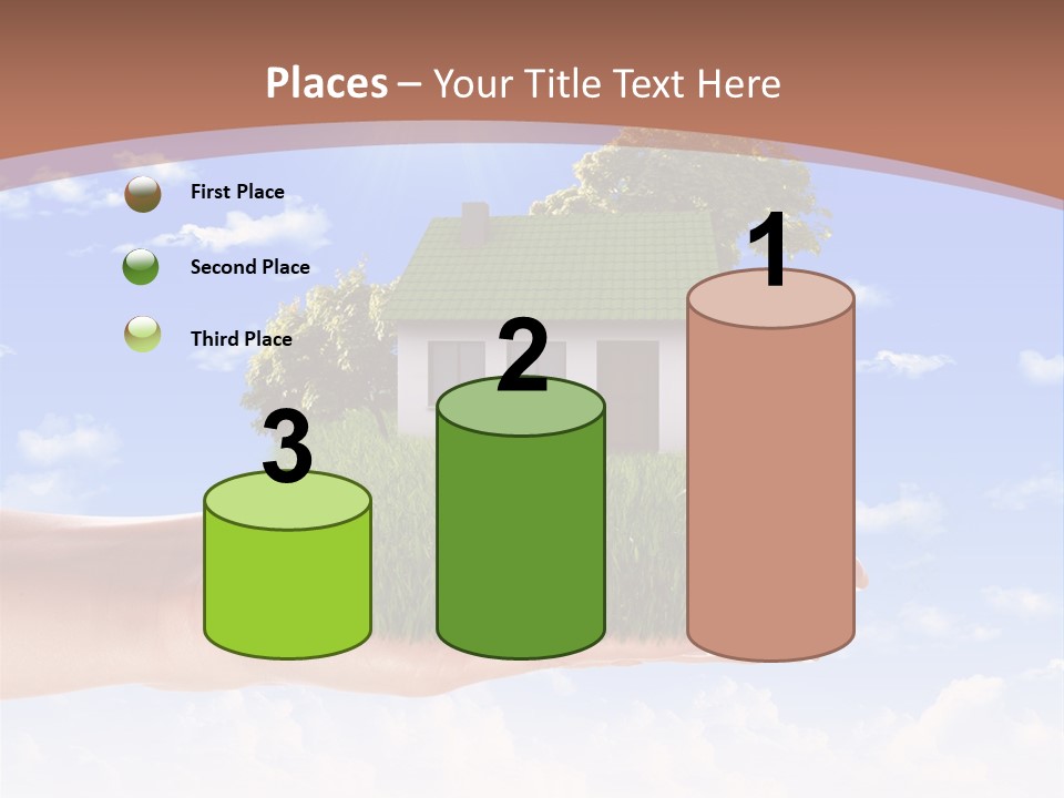 Water Shape Ornate PowerPoint Template