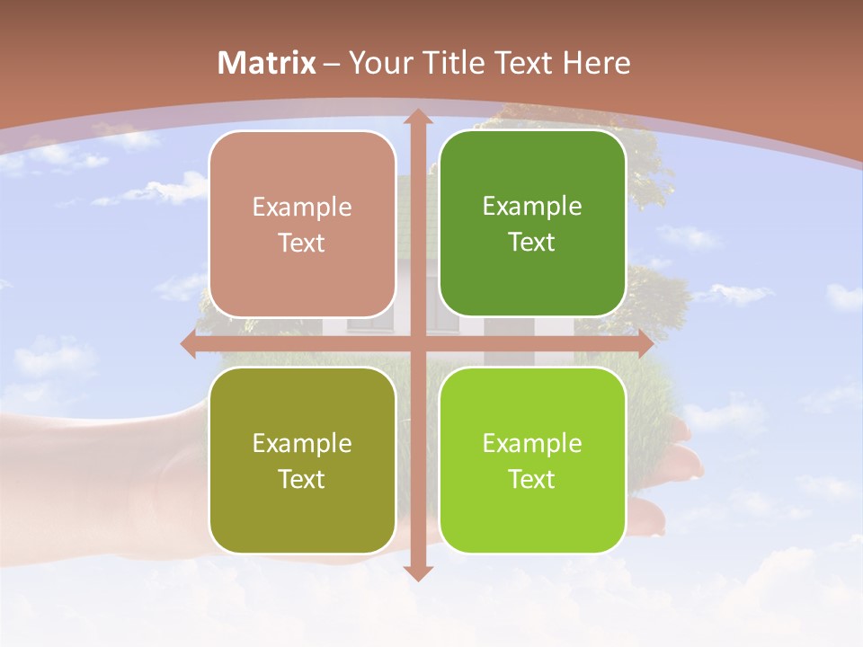 Water Shape Ornate PowerPoint Template