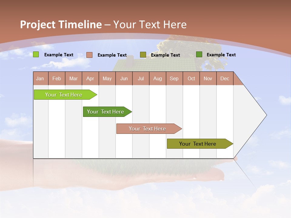 Water Shape Ornate PowerPoint Template