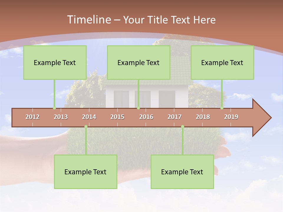 Water Shape Ornate PowerPoint Template