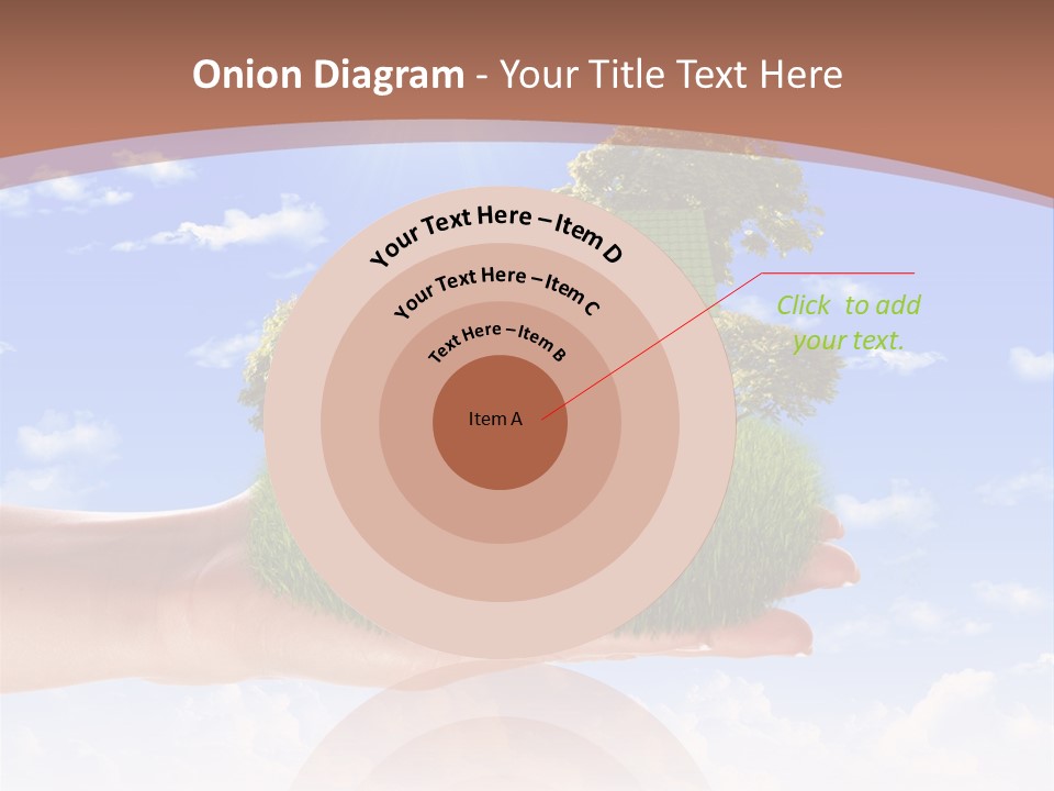 Water Shape Ornate PowerPoint Template