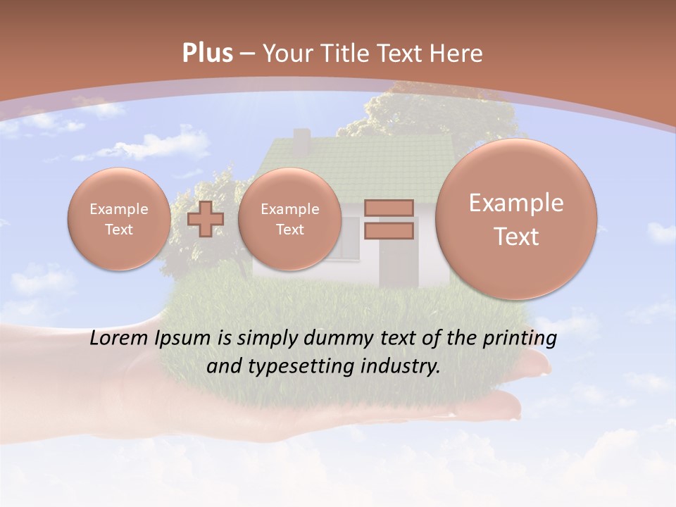 Water Shape Ornate PowerPoint Template