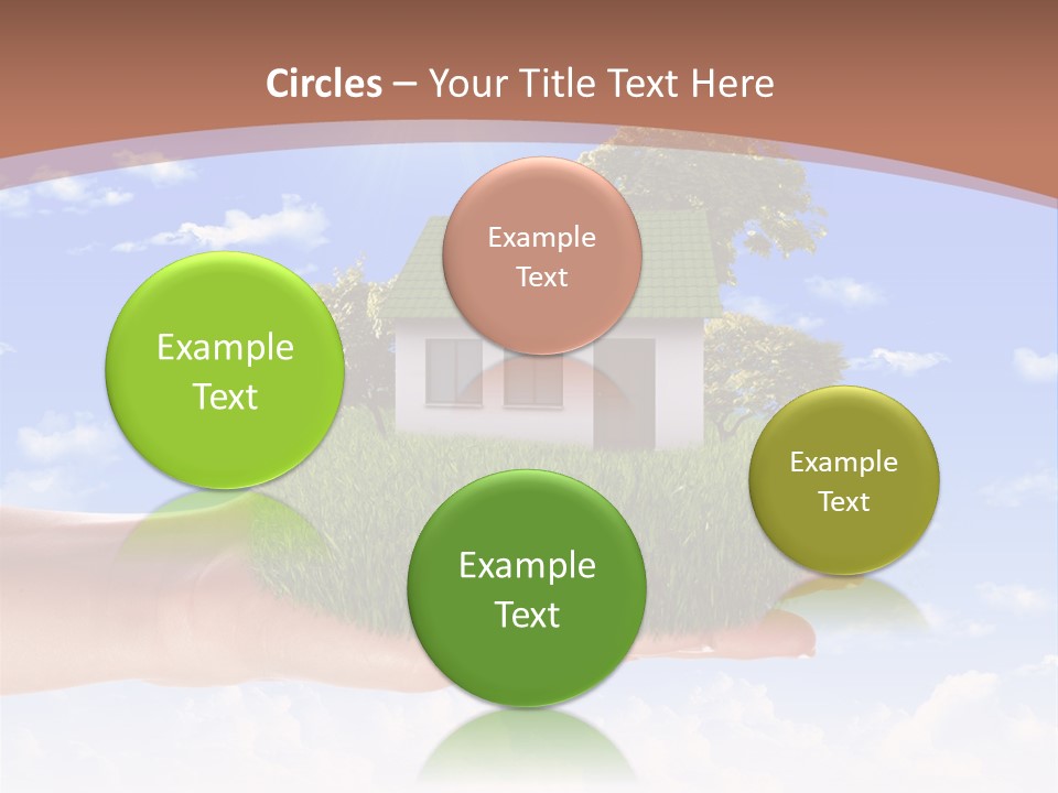 Water Shape Ornate PowerPoint Template