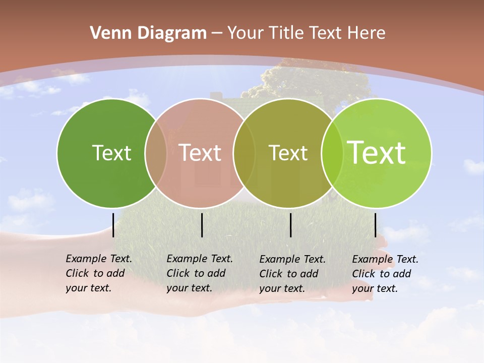 Water Shape Ornate PowerPoint Template