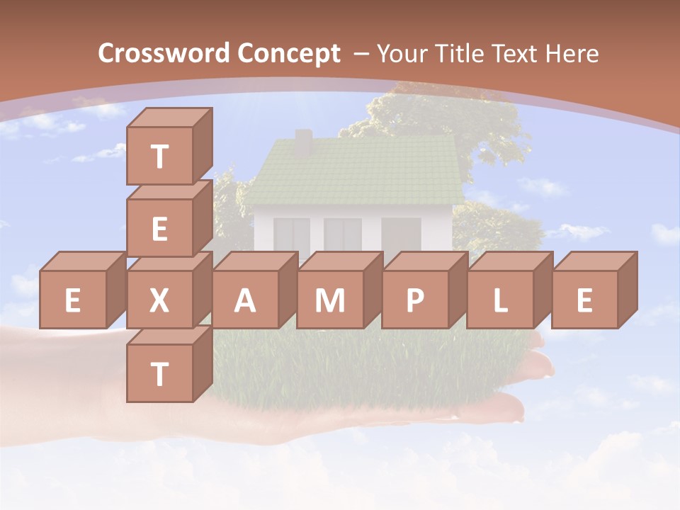 Water Shape Ornate PowerPoint Template