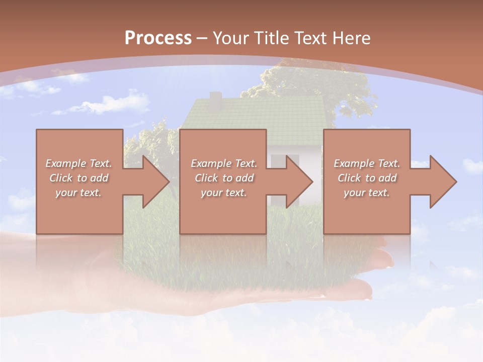 Water Shape Ornate PowerPoint Template
