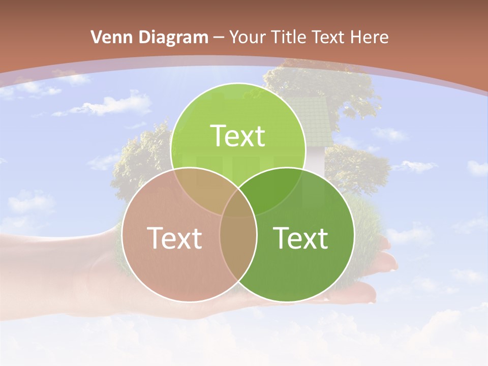 Water Shape Ornate PowerPoint Template