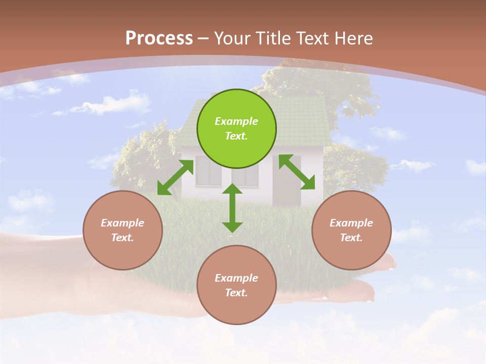 Water Shape Ornate PowerPoint Template