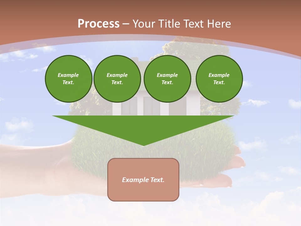 Water Shape Ornate PowerPoint Template