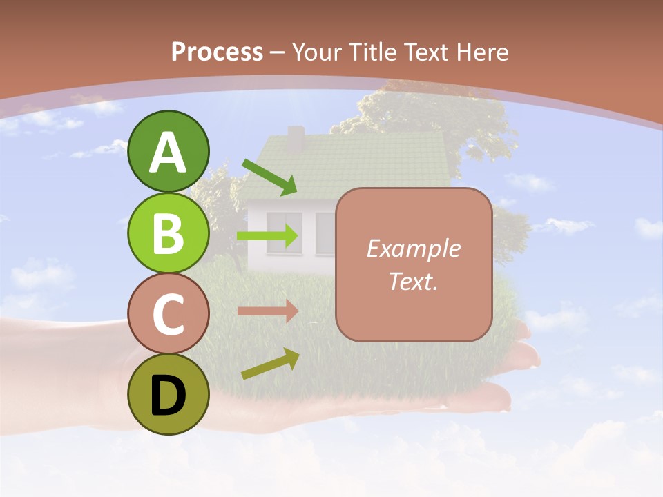 Water Shape Ornate PowerPoint Template