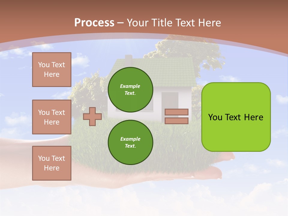 Water Shape Ornate PowerPoint Template