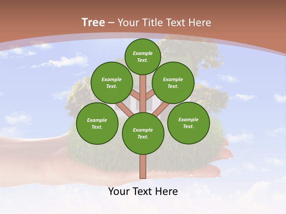 Water Shape Ornate PowerPoint Template