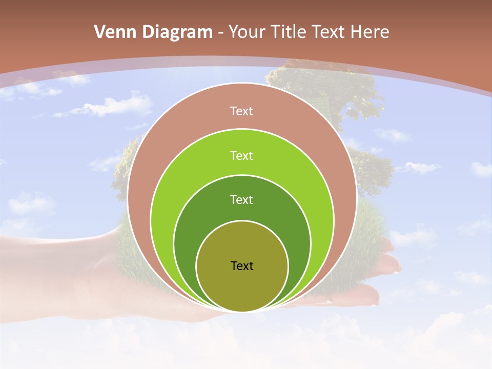Water Shape Ornate PowerPoint Template