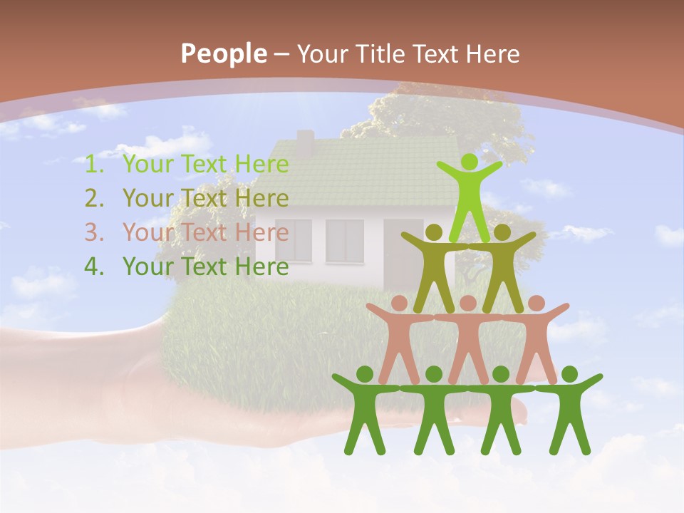 Water Shape Ornate PowerPoint Template