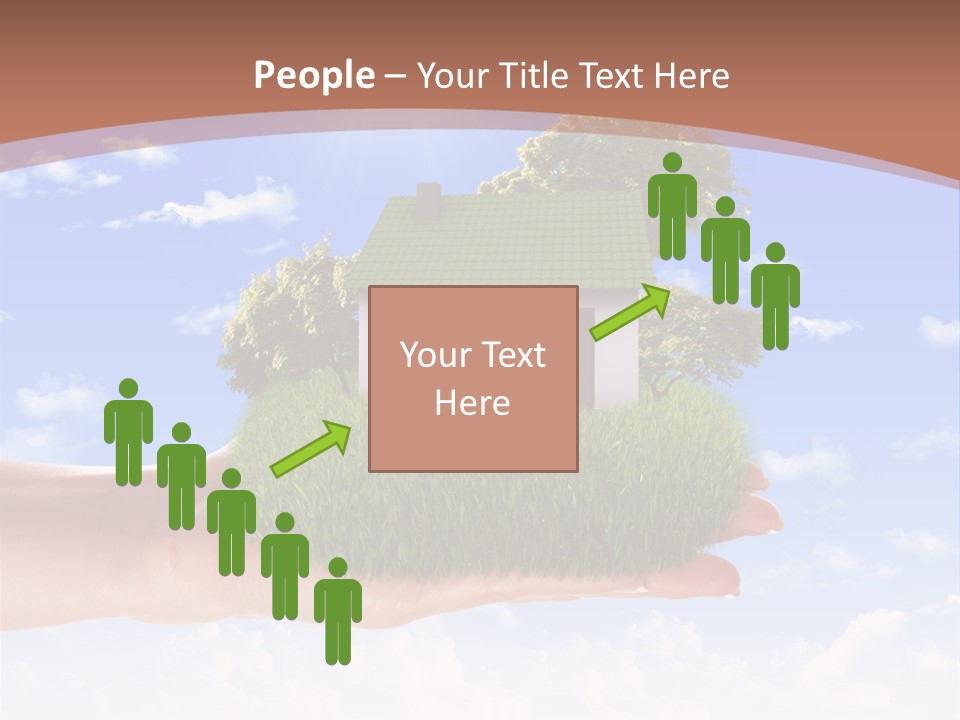 Water Shape Ornate PowerPoint Template