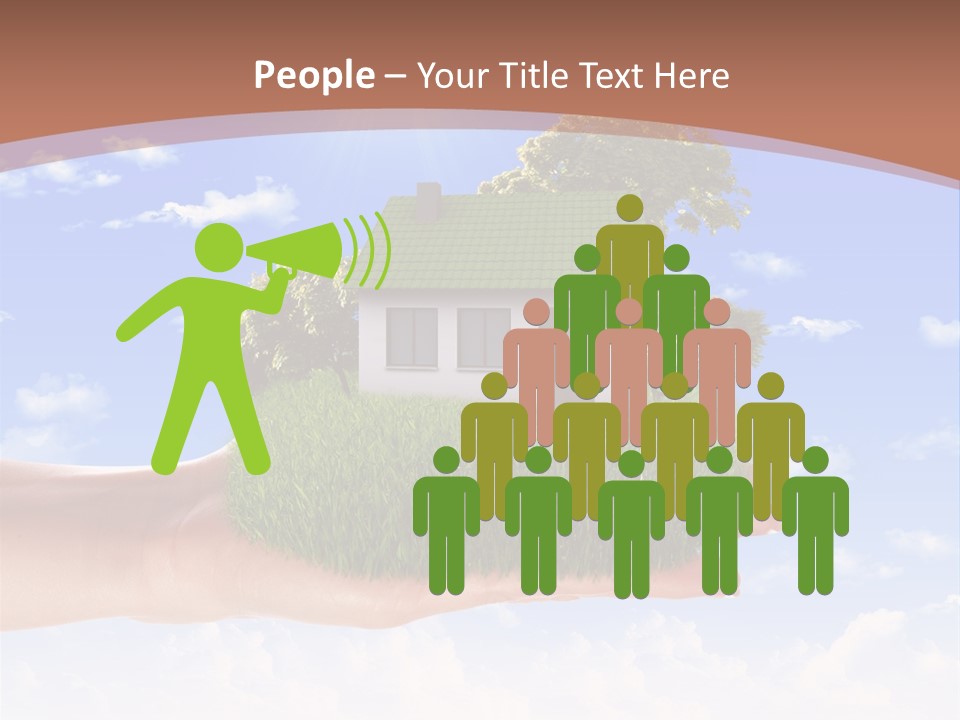 Water Shape Ornate PowerPoint Template