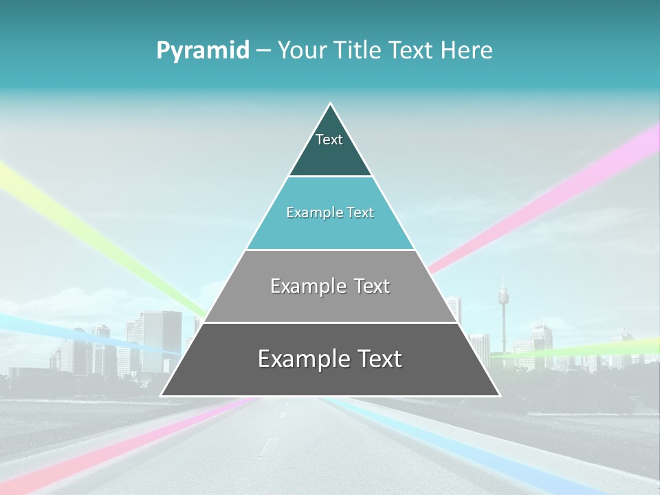 Road Aim Motion PowerPoint Template