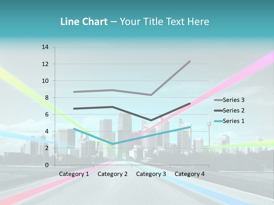 Road Aim Motion PowerPoint Template