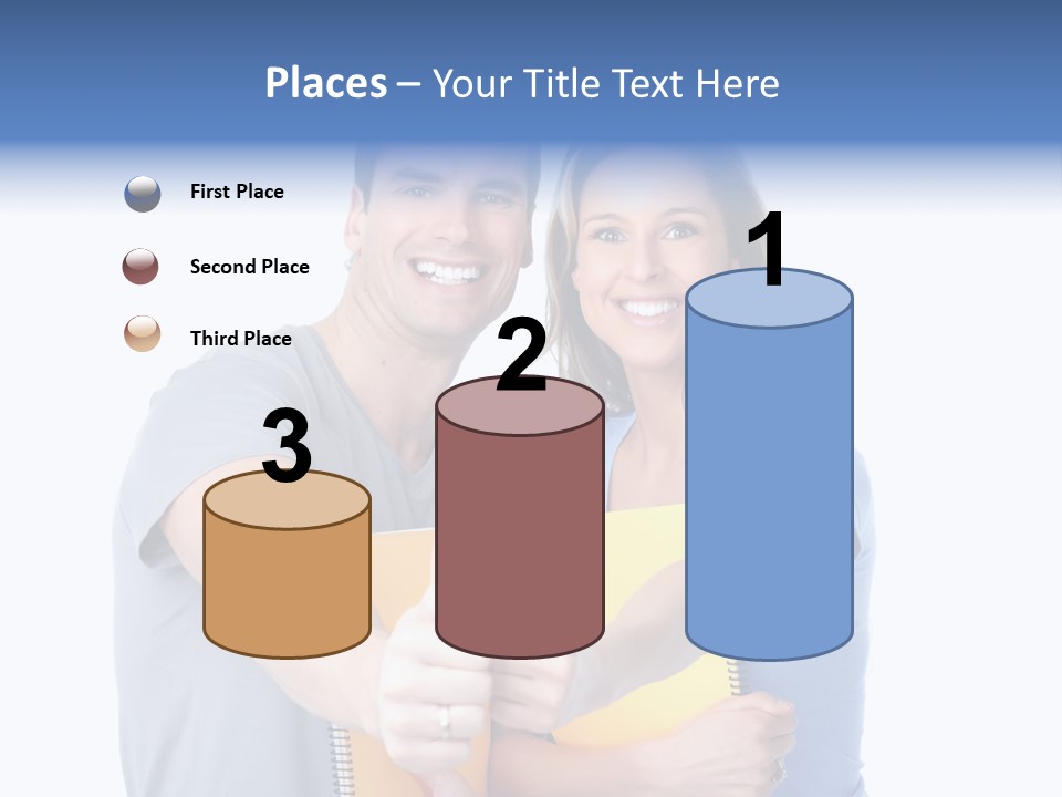 Study Smile Teenager PowerPoint Template