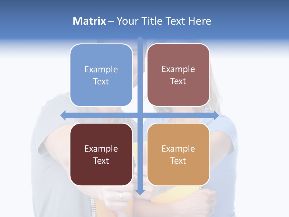 Study Smile Teenager PowerPoint Template