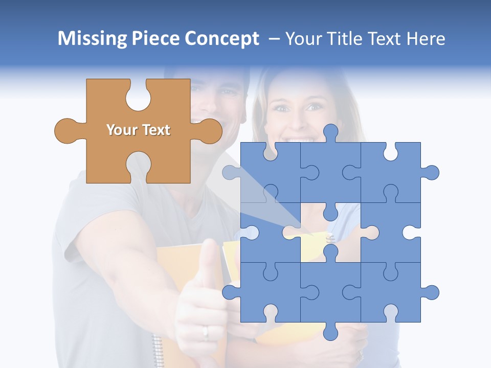 Study Smile Teenager PowerPoint Template