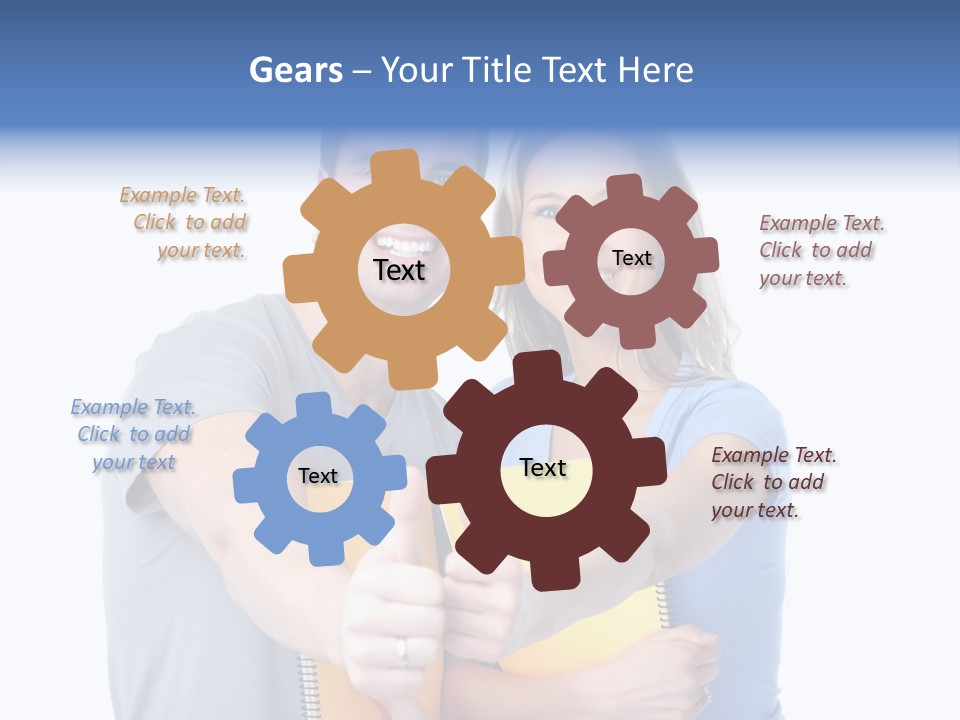 Study Smile Teenager PowerPoint Template