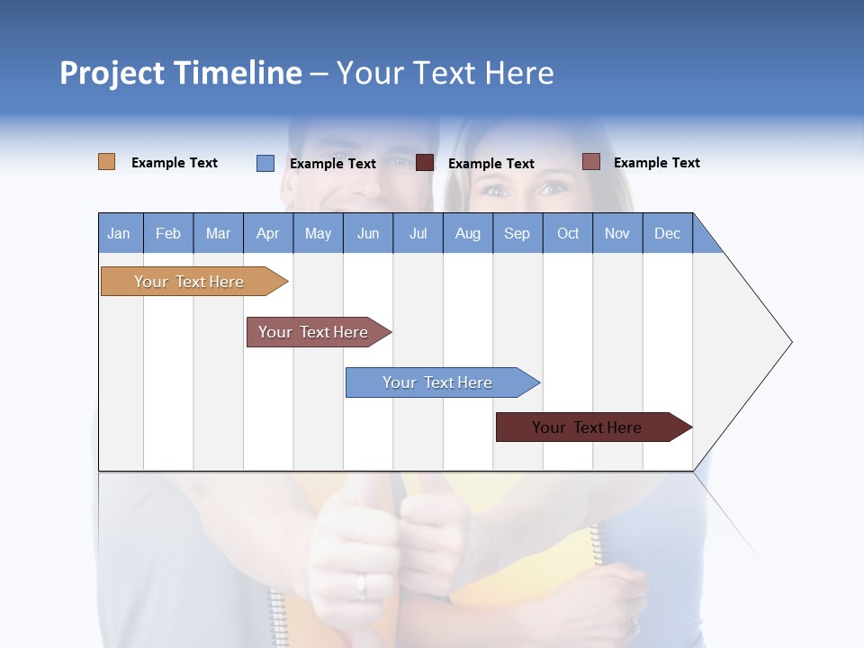 Study Smile Teenager PowerPoint Template