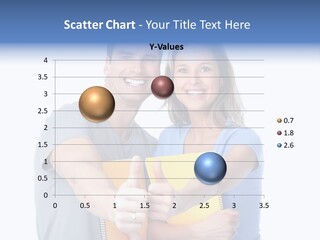 Study Smile Teenager PowerPoint Template