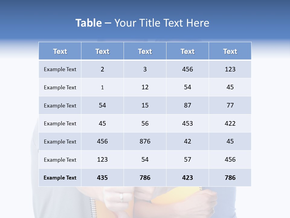 Study Smile Teenager PowerPoint Template