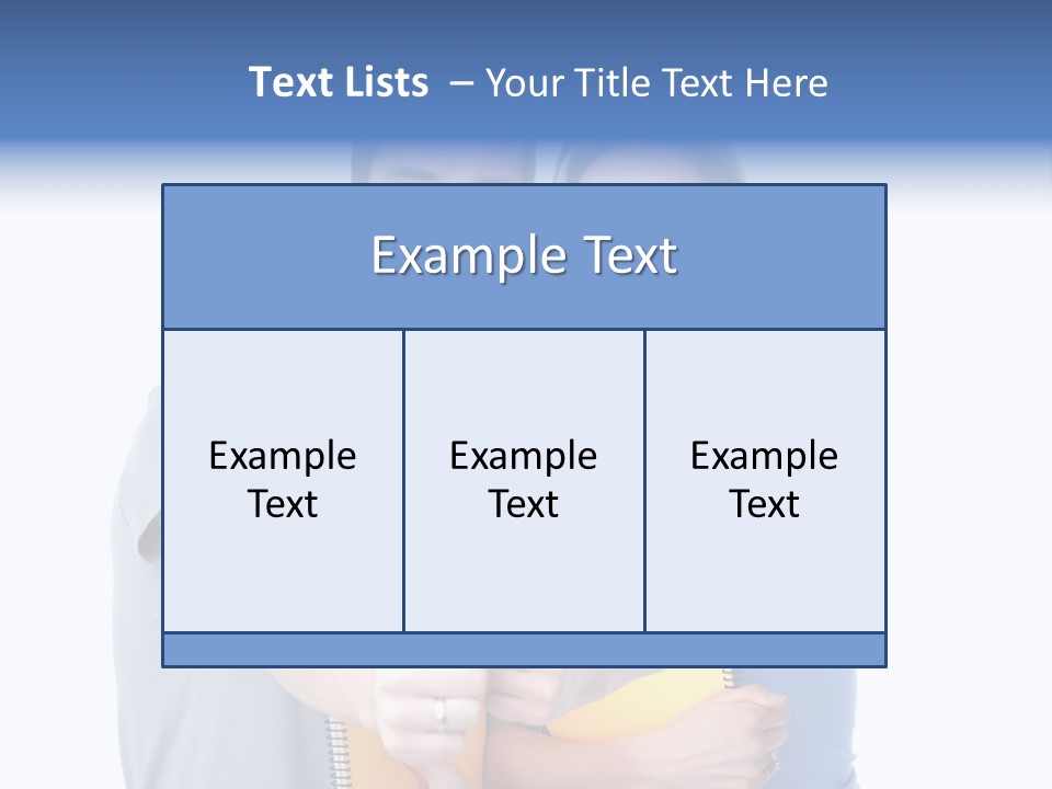 Study Smile Teenager PowerPoint Template