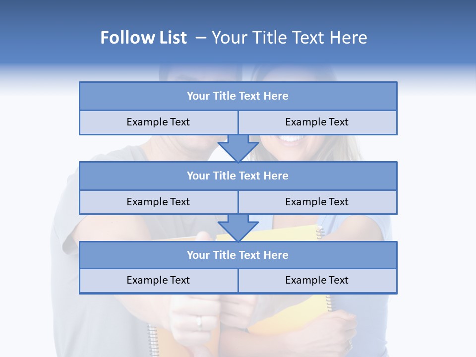 Study Smile Teenager PowerPoint Template