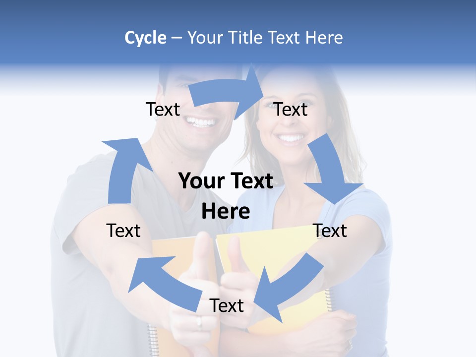 Study Smile Teenager PowerPoint Template