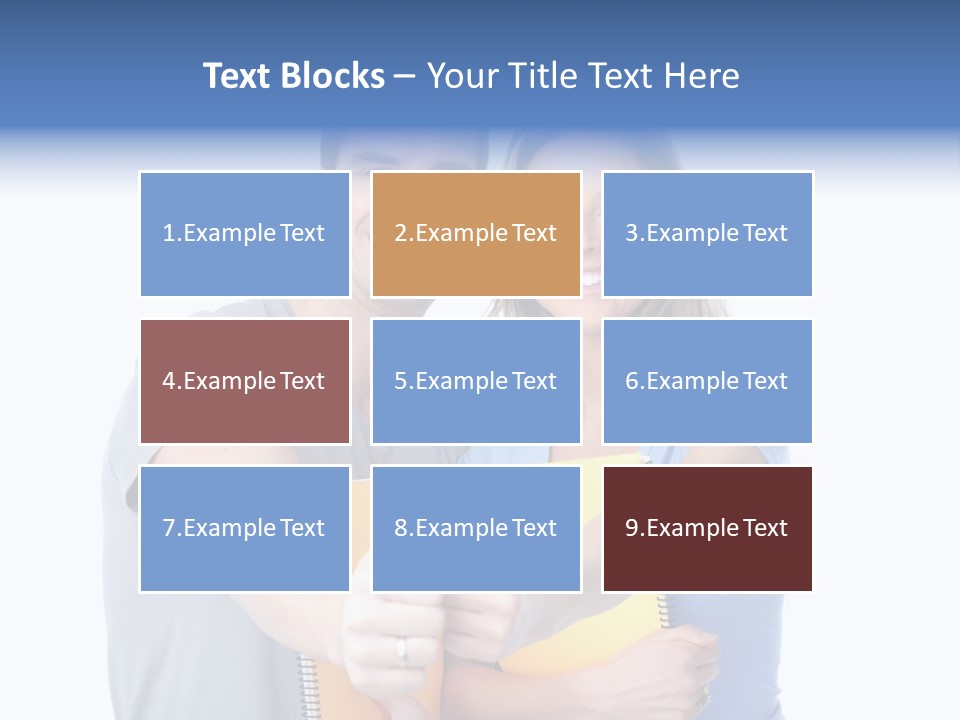 Study Smile Teenager PowerPoint Template