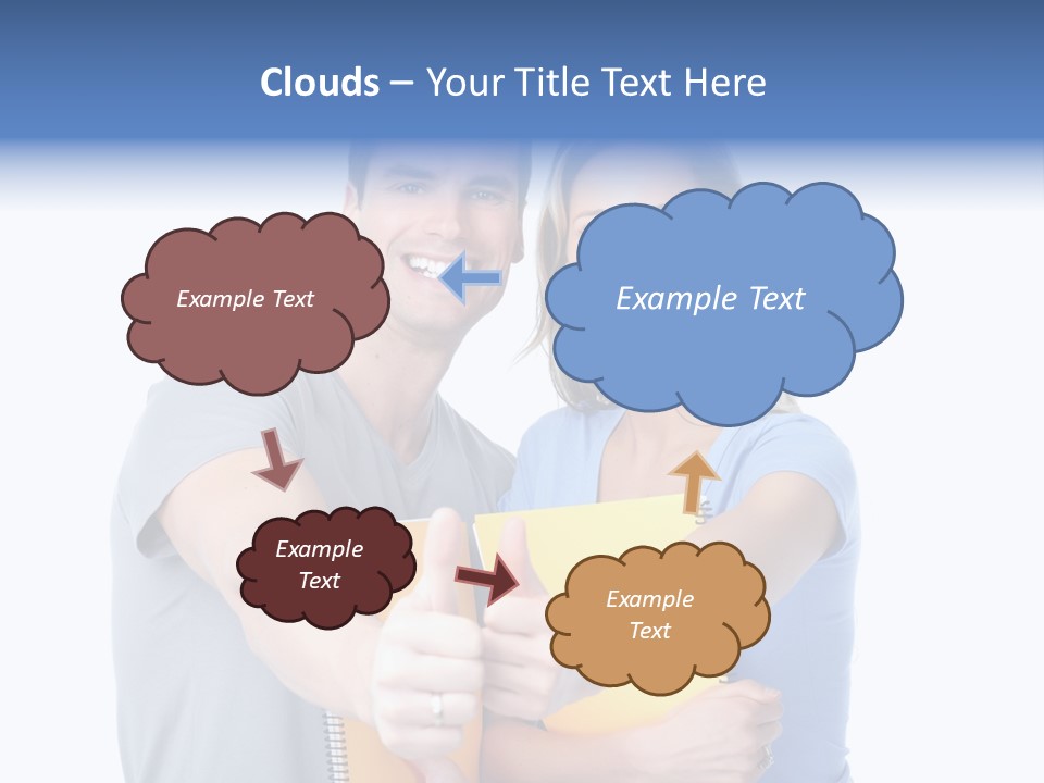 Study Smile Teenager PowerPoint Template