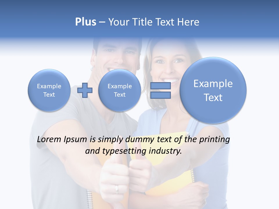 Study Smile Teenager PowerPoint Template