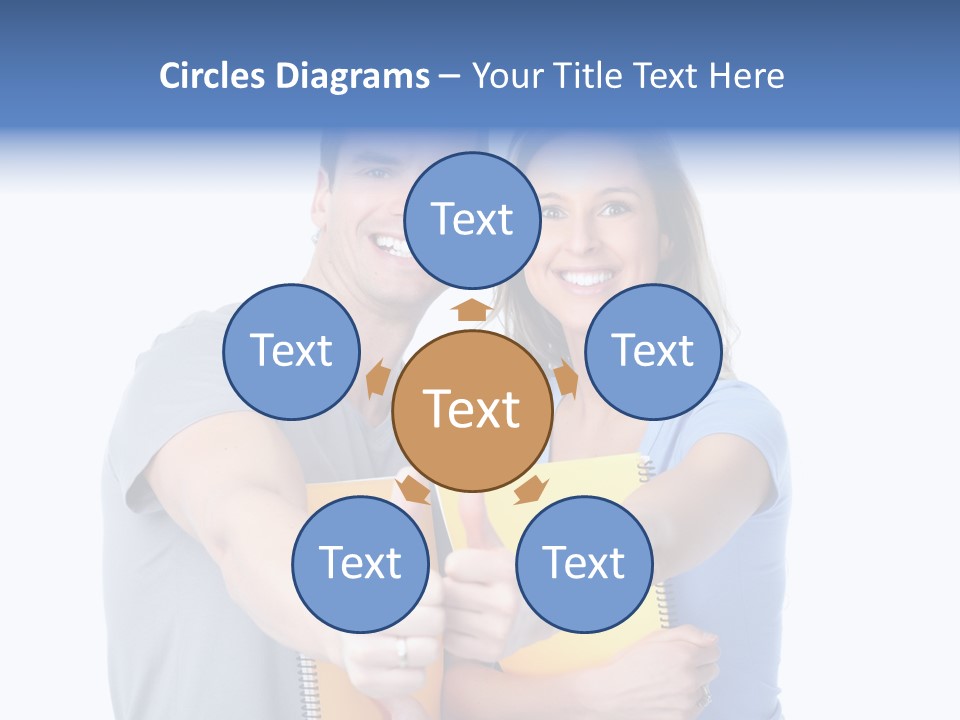 Study Smile Teenager PowerPoint Template