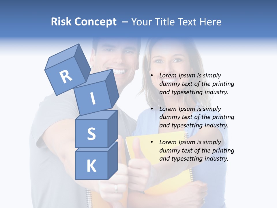 Study Smile Teenager PowerPoint Template