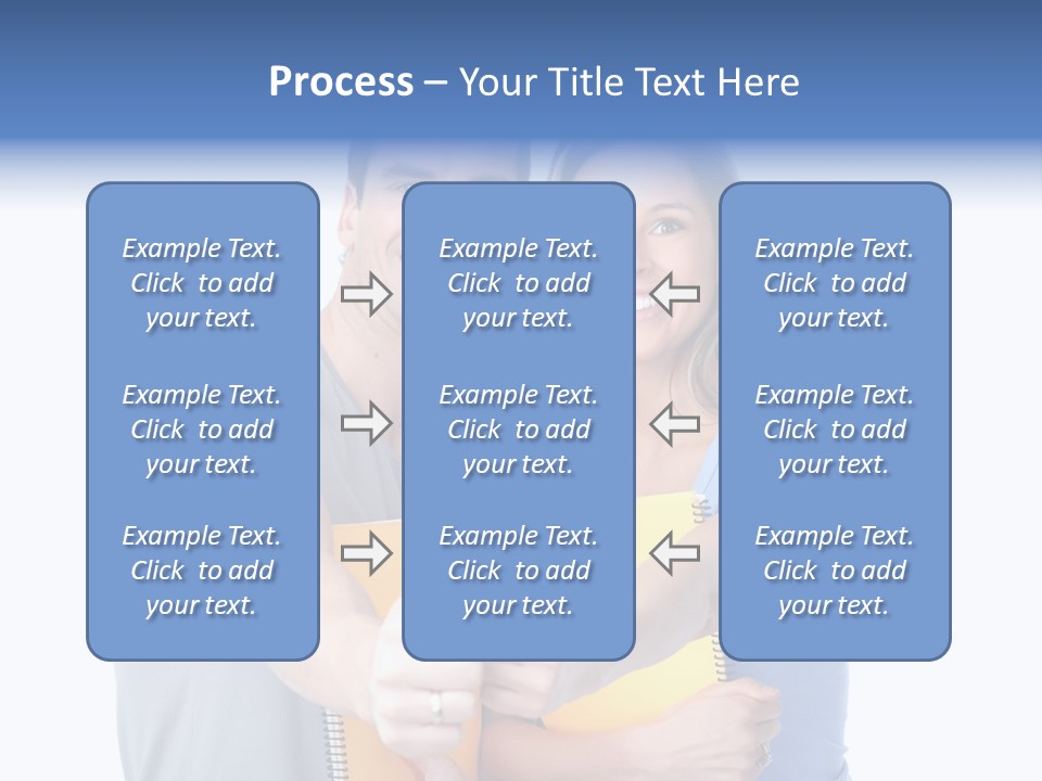 Study Smile Teenager PowerPoint Template