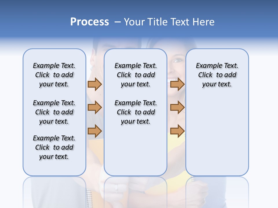 Study Smile Teenager PowerPoint Template